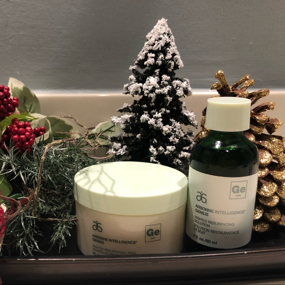 Arbonne Intelligence Genius Solution & Pads